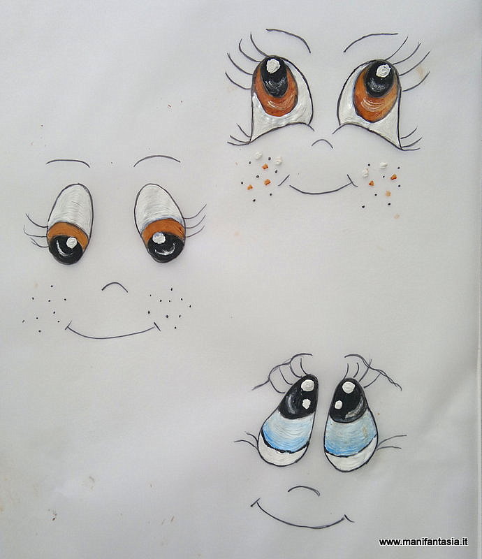 Tutorial Come Dipingere Gli Occhi Alle Bambole E Pupazzi Manifantasia
