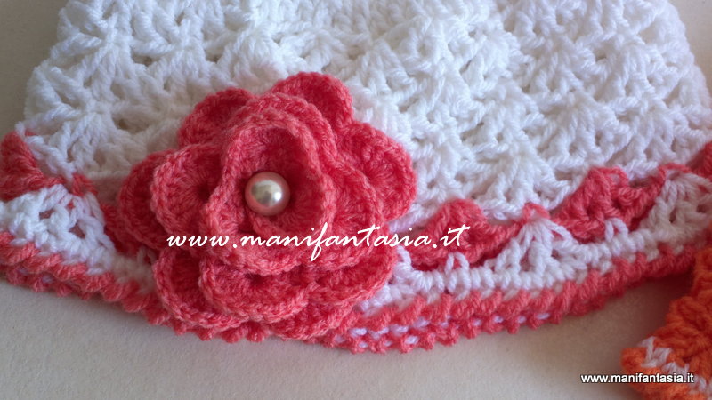 Come Fare Un Cappellino Uncinetto Per Bimba Tutorial Manifantasia