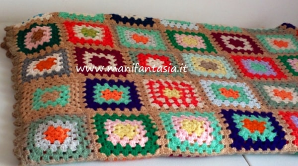 Granny Square Uncinetto Schema Classico Manifantasia