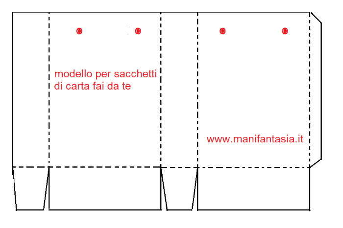 Sacchetti Di Carta Fai Da Te Confezioni Regalo Idee Manifantasia