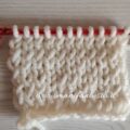 knooking lavorare a maglia con l'uncinetto maglia rasata