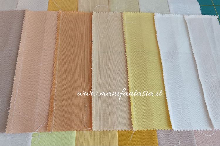 stirare le strisce patchwork