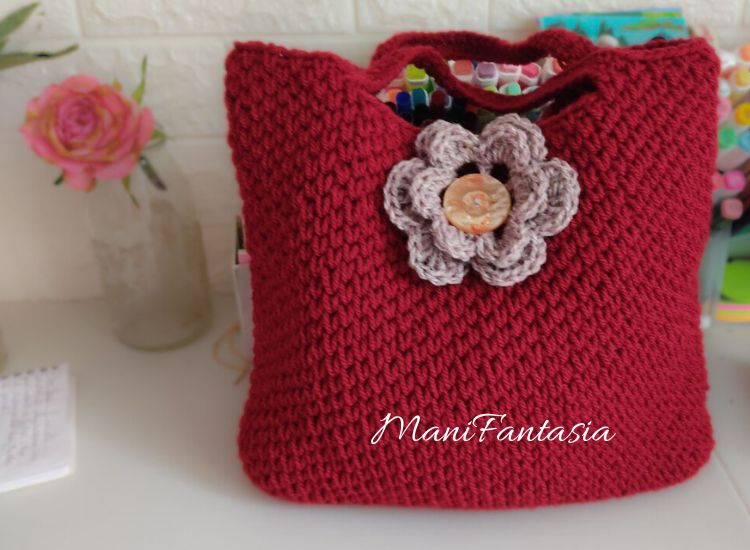 pochette uncinetto come foderare