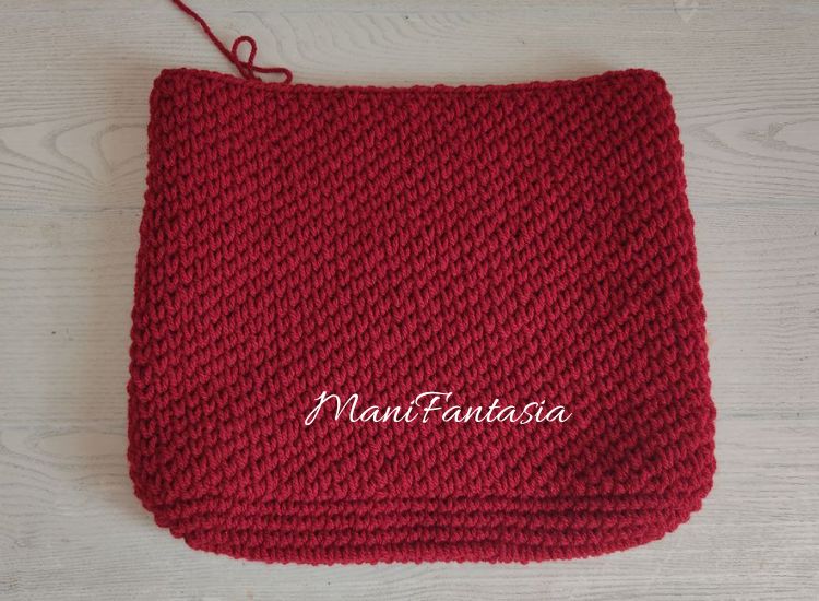 pochette uncinetto a mano 