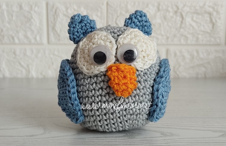 amigurumi schemi in italiano il gufetto