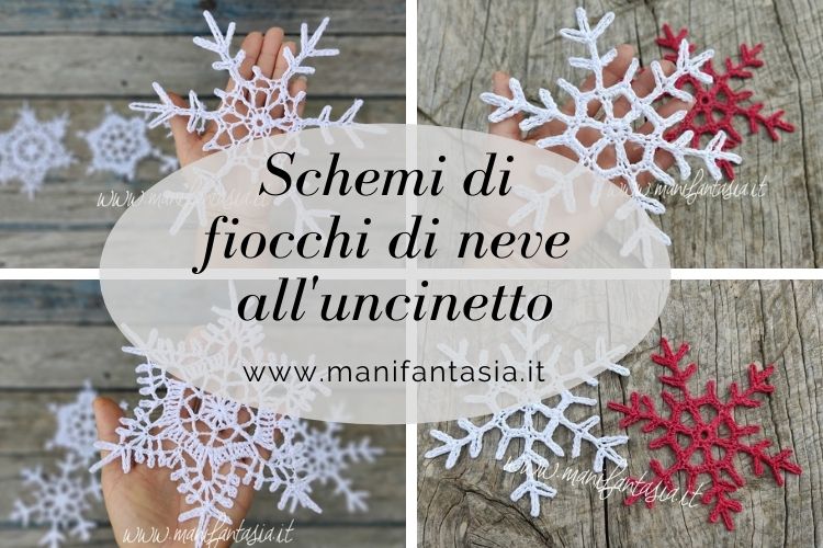 Decorazione In Feltro O Pannolenci Personalizzata - Fiocco Di Neve