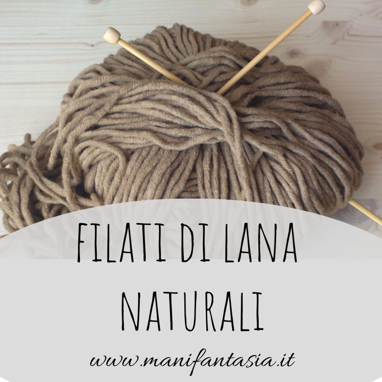 filati di lana naturali