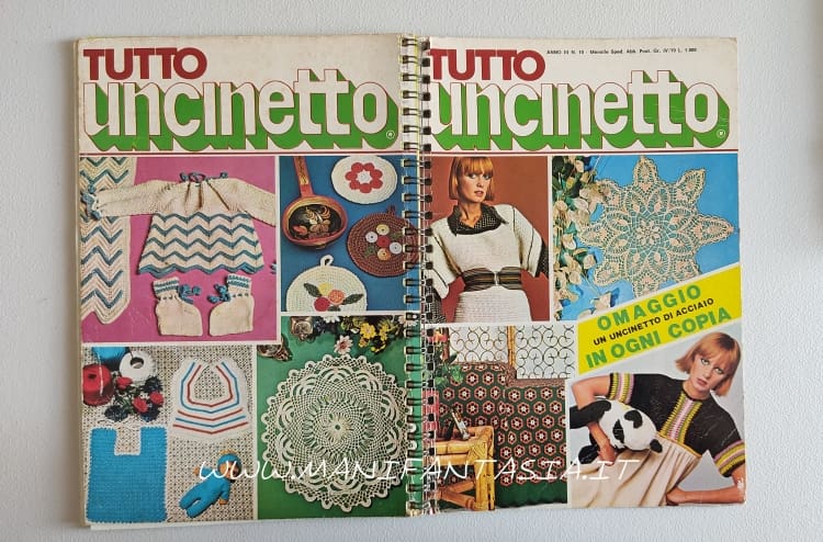 Riviste uncinetto anni 70 (che mi hanno fatto innamorare del crochet) -  ManiFantasia