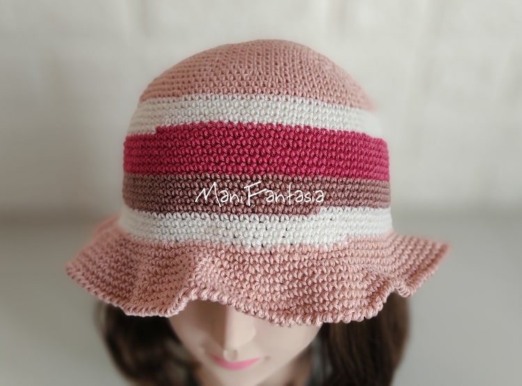 cappello uncinetto pescatore tutorial