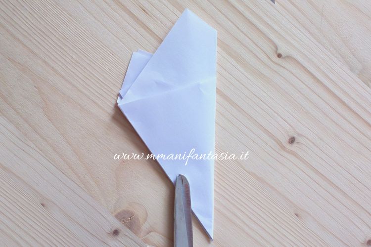 come fare una stella origami step 5