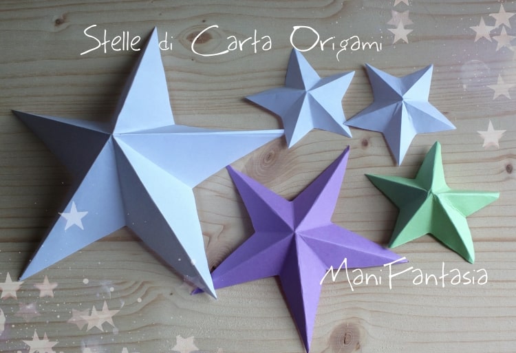 stella origami come piegare la carta