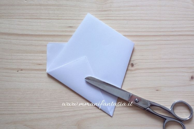 stelle di carta origami step 4