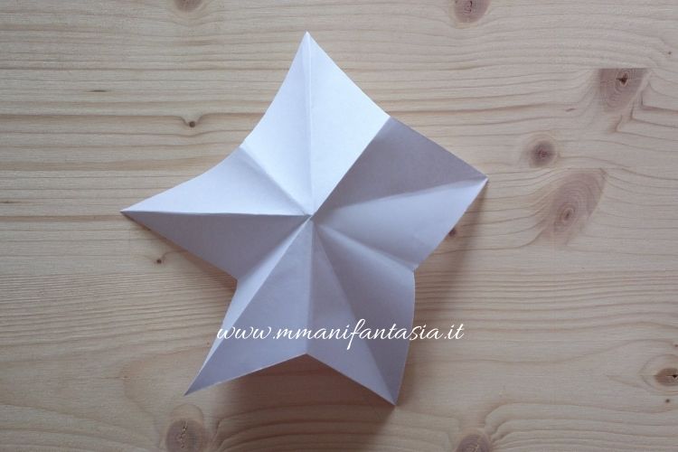 stelle origami step 6