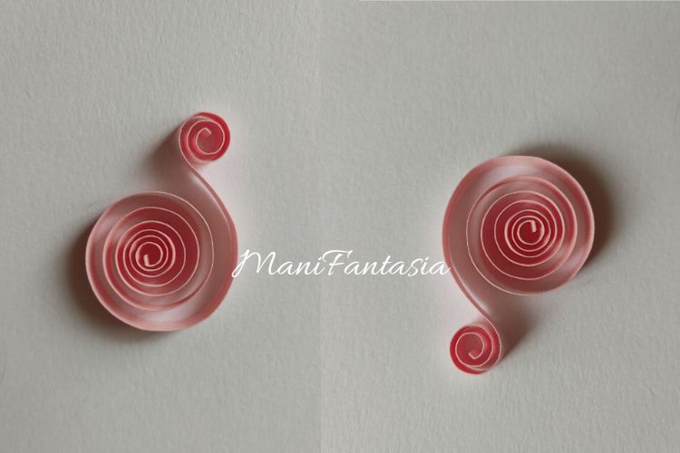 quilling spirale a S variante