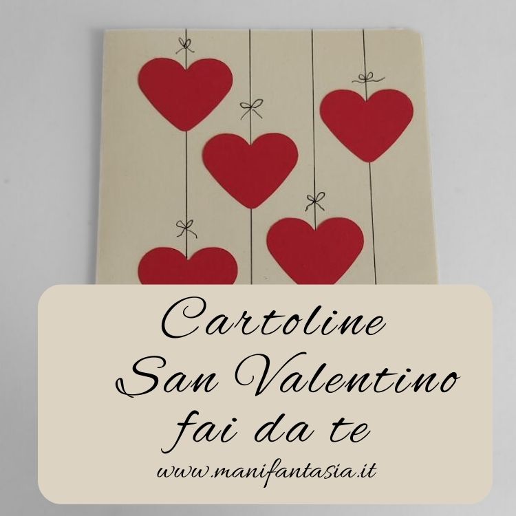 cartoline san valentino fai da te